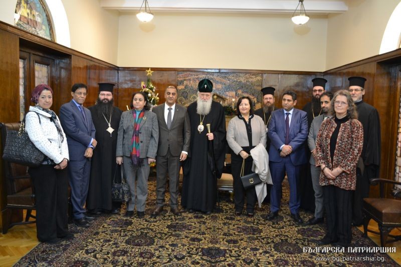 Υποδοχή εκπροσώπων του αραβικού κόσμου από τον Πατριάρχη Βουλγαρίας