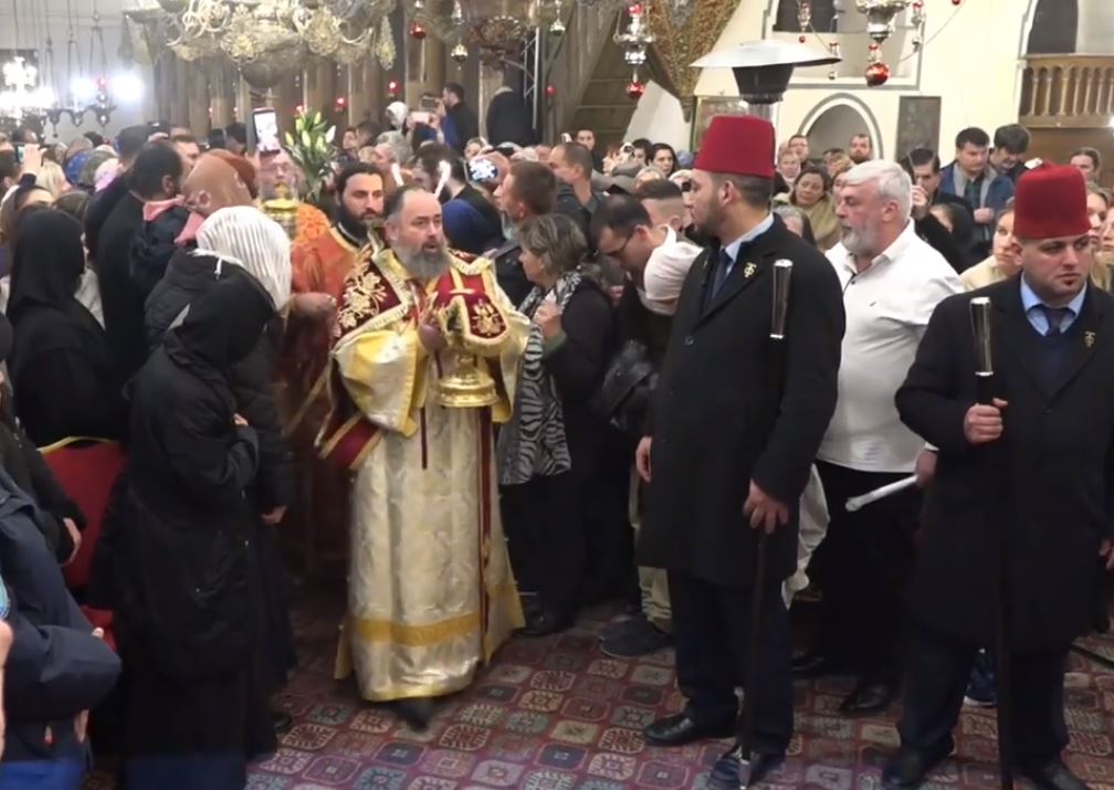 Βηθλεέμ: Χριστούγεννα στην Βασιλική της Γεννήσεως