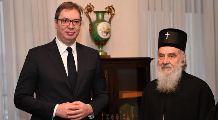 Састанак Вучића са патријархом, тема Црна Гора