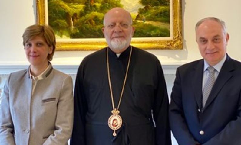 Antiochian Orthodox Christian Archdiocese of North America: Metropolitan Joseph hosts new Consul General, Mrs. Abir Taha Audi