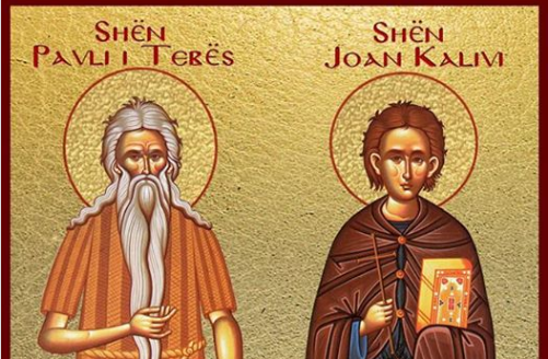 Oshënar Pavli i Tebës. Oshënar Joan Kaliviti. Oshënar Mauri. Dëshmor Pansofi