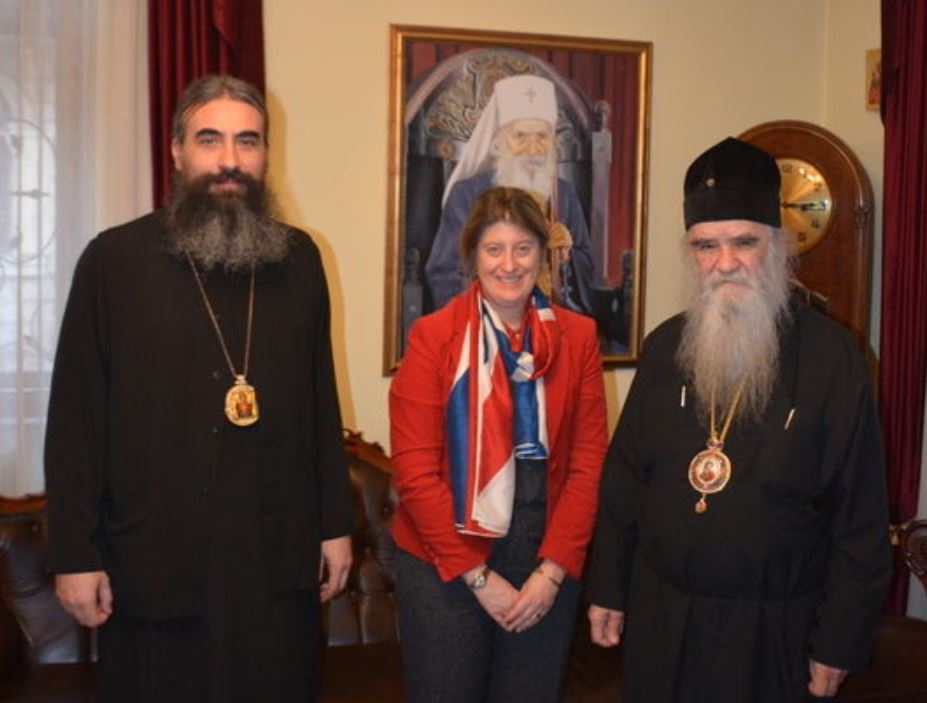 Митрополит Амфилохије се сусрео са Амбасадорком Уједињеног Краљевства