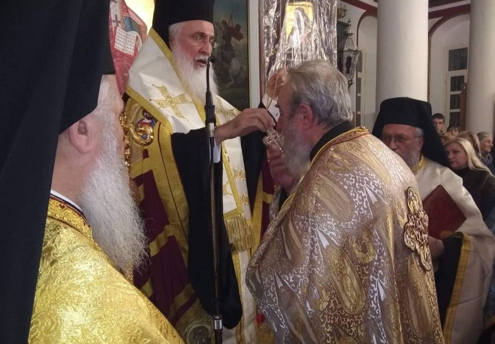 Η πρώτη χειροθεσία του Λήμνου Ιεροθέου