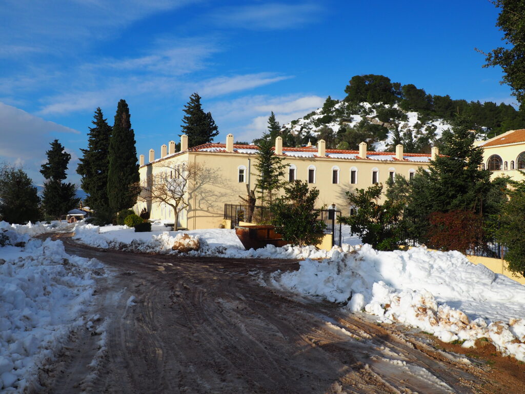 Έντονο το αποτύπωμα της “Ζηνοβίας” στην Ι. Μονή Οσίου Μελετίου Κιθαιρώνος