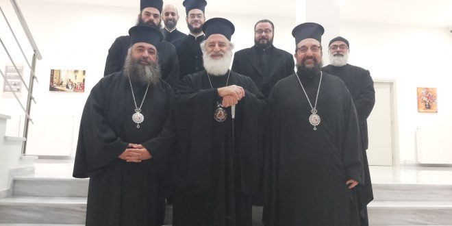 Οι Επίσκοποι Ευμενείας και Δορυλαίου στην Ι. Μ. Αρκαλοχωρίου