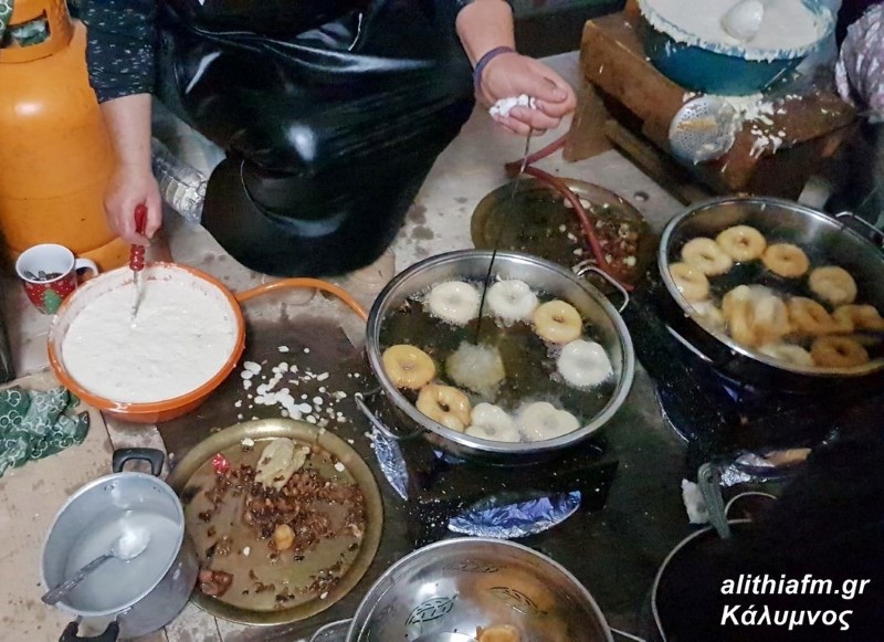 Κεράστηκαν οι παραδοσιακές «γυριστές» στη Χώρα Καλύμνου