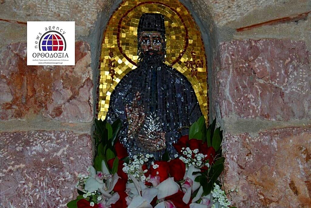 Χθες νύχτα στην πύλη του Αγίου Εφραίμ της Νέας Μάκρης