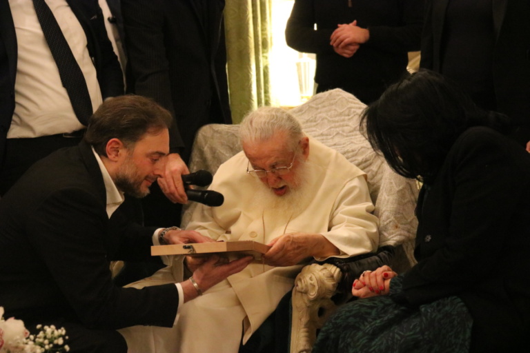 Ευχές για τα γενέθλιά του δέχθηκε ο Πατριάρχης Ηλίας