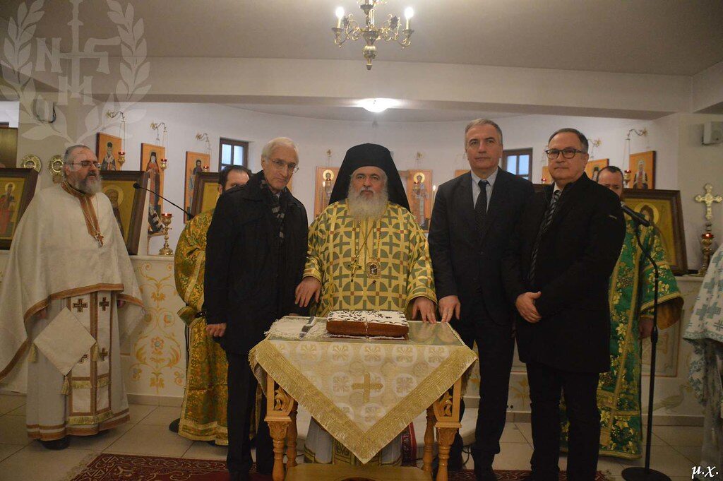 Στον Ι.Ν. Αγίου Σεραφείμ του Σάρωφ ο Μητροπολίτης Βαρνάβας