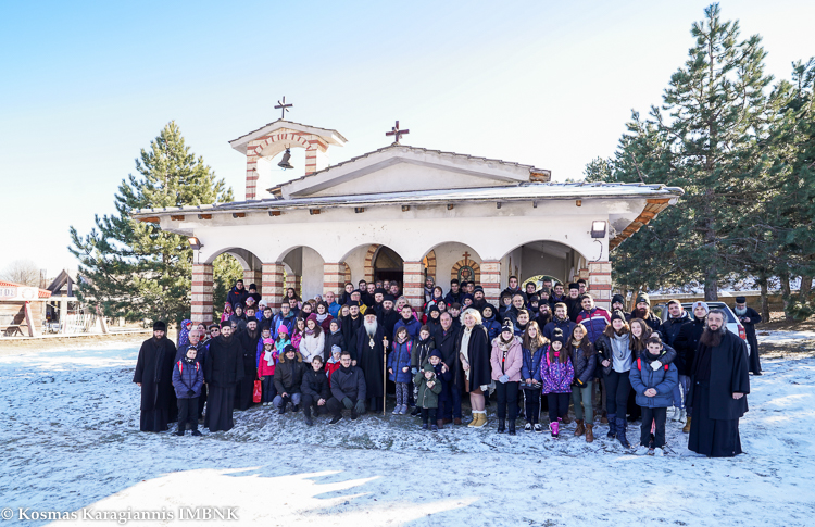 Εορτάστηκε η μνήμη του Αγίου Σεραφείμ του Σάρωφ στο Χιονοδρομικό Κέντρο Σελίου