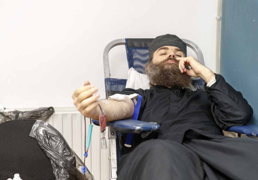 What is asceticism – photo journal from a blood donation