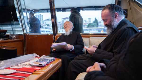 Στον Οικουμενικό Πατριάρχη ο Σεβασμιώτατος Αρχιεπίσκοπος Αυστραλίας  κ.κ. Μακάριος και οι συνεργάτες του (VIDEO)