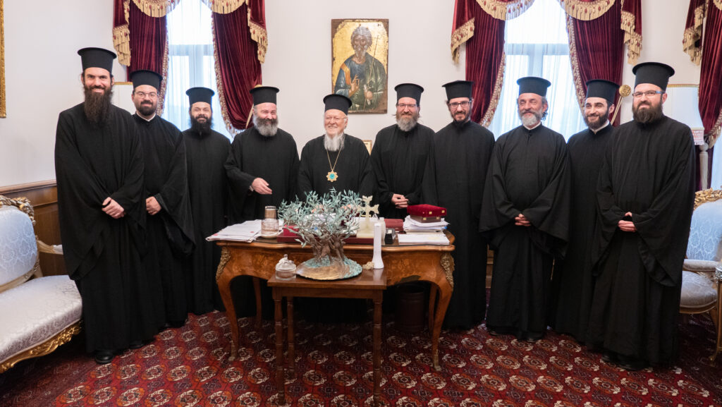 Στον Οικουμενικό Πατριάρχη ο Αρχιεπίσκοπος Αυστραλίας και οι συνεργάτες του