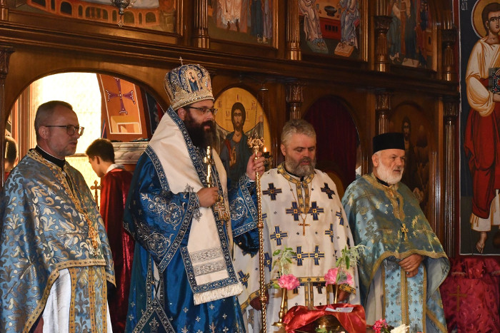 ПРОСЛАВА СРЕТЕЊА ГОСПОДЊЕГ У САБОРНОМ ХРАМУ У КАБРАМАТИ