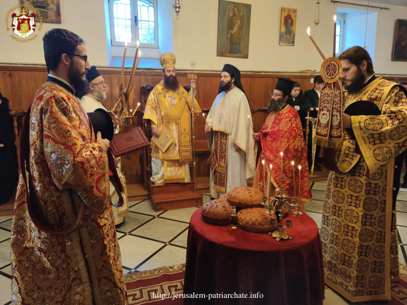 The Jerusalem Patriarchate celebrated the Feast of the Three Hierarchs
