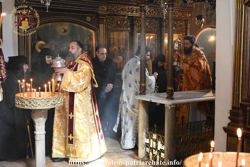 The Jerusalem Patriarchate celebrated the commemoration of Saint Simeon the God-receiver