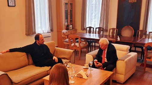 Амбасадор Руске Федерације у БиХ посјетио Епархију ЗХиП у Требињу