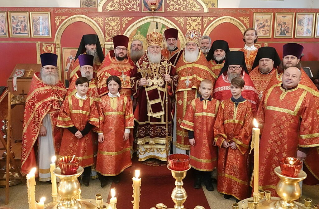 The First Hierarch of the Russian Church Abroad leads feast-day celebrations at Brooklyn’s Church of the Holy New Martyrs and Confessors of Russia