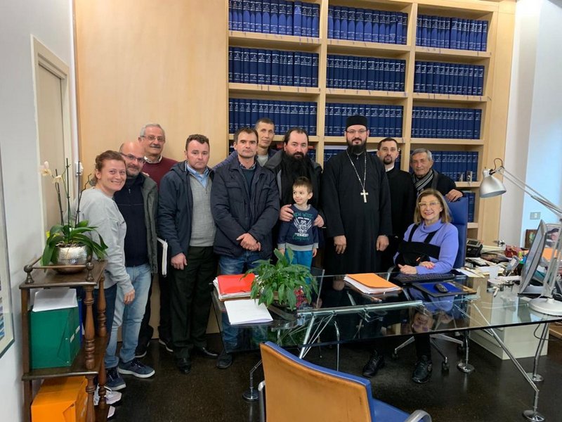 Parohia „Sf. Melania Romana” din Ragusa a semnat actul de proprietate al spațiului ce va găzdui noua biserică
