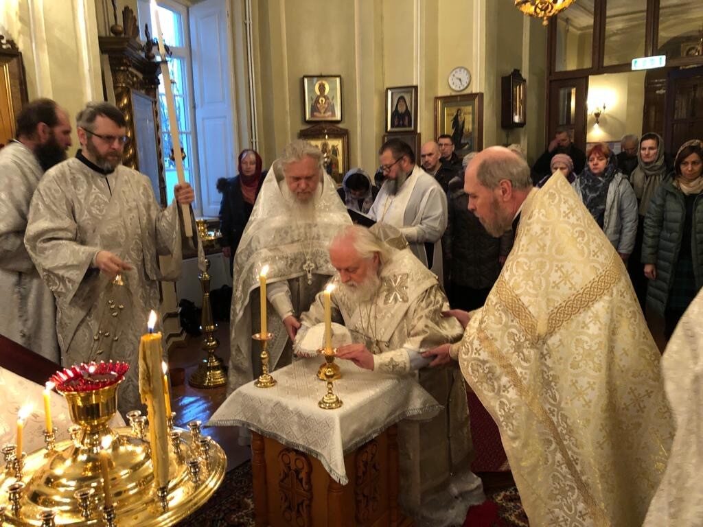 ЧИН ОСВЯЩЕНИЯ ПРЕСТОЛА В ХРАМЕ ВО ИМЯ СВЯТОЙ ВЕЛИКОМУЧЕНИЦЫ ЕКАТЕРИНЫ ГОРОДА ПЯРНУ