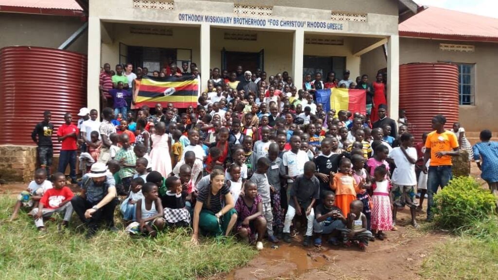 Closing ceremony of the Orthodox children’s camp at St Antonios parish Mmonde