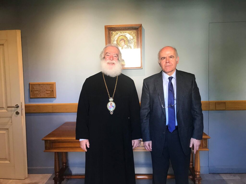 Στον Πατρ. Αλεξανδρείας ο Σπ. Κοκκινάκης