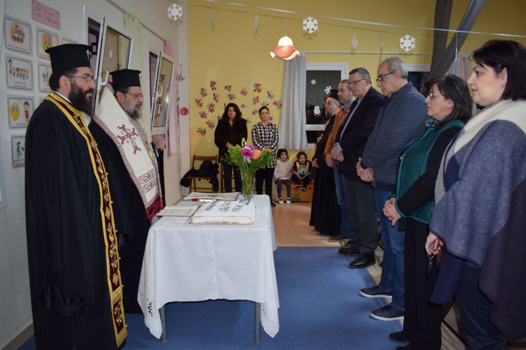 Στον “Παπαδοπούλειο” Βρεφονηπιακό Σταθμό ο Μητρ. Μεσσηνίας