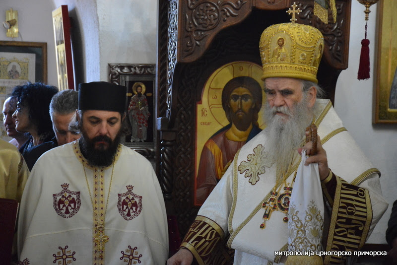 Митрополит Амфилохије богослужио у Цетињском манастиру
