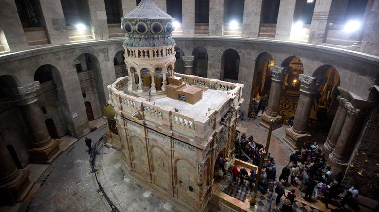 «Η Αποκατάσταση του Ιερού Κουβουκλίου του Παναγίου Τάφου»