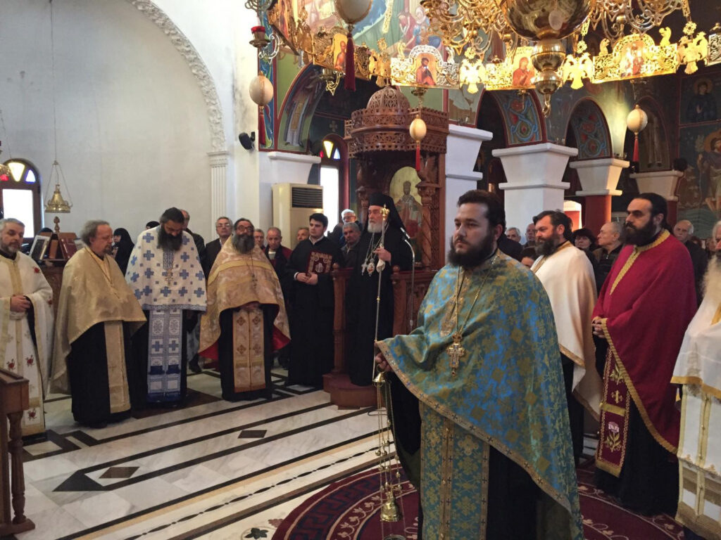 Ο Μητροπολίτης Φωκίδος στην Ιερά Μονή Παναγίας Κουτσουριώτισσας