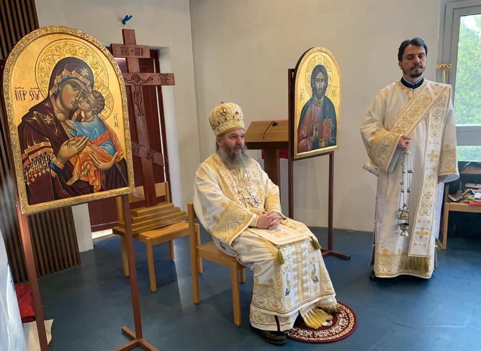 Архипастирска посета и прослава парохијске славе у Лозани