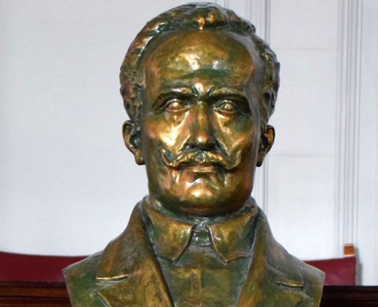 Noul bust al filantropului grec Evanghelie Zappa va fi dezvelit la Academia Română