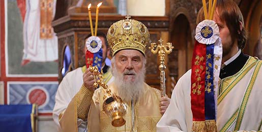 Патријарх Иринеј на Сретење богослужи у цркви Ружици