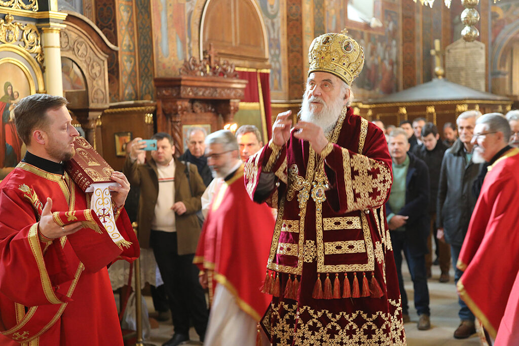 Патријарашка Литургија у храму Вазнесења Господњег