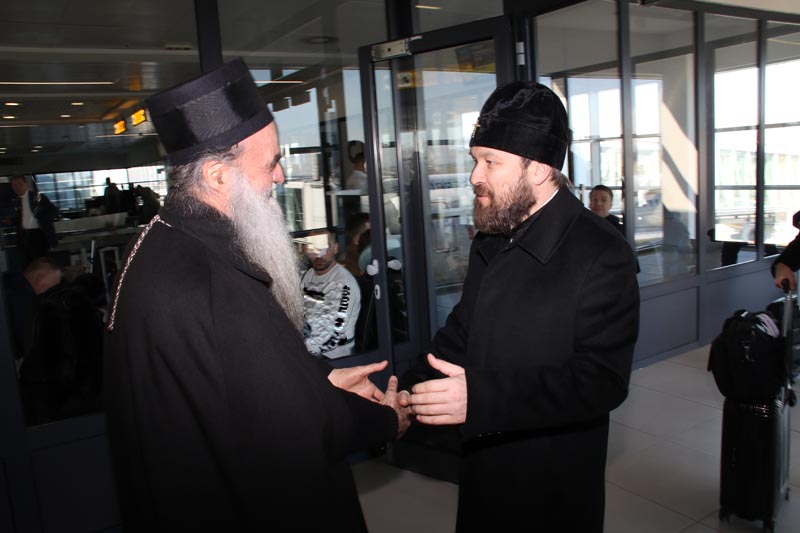 Митрополит волоколамски Иларион стигао у Београд