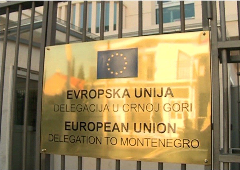 Митрополит Амфилохије са европским комесаром Вархељијем