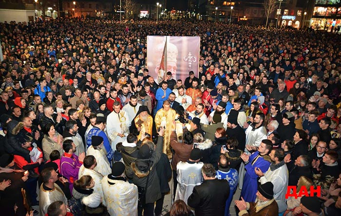 О. Мирчета Шљиванчанин у Никшићу: Литије су сабор свега доброг и великог што се збирало у свим градовима широм Црне Горе