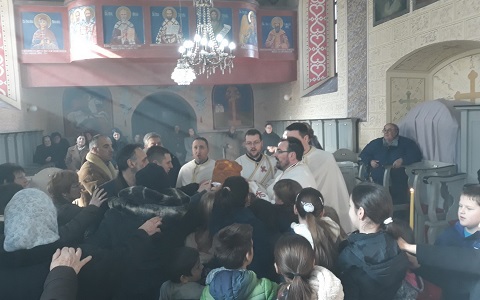 У Силбашу прослављен празник Преноса моштију Светогa Јована Златоустa