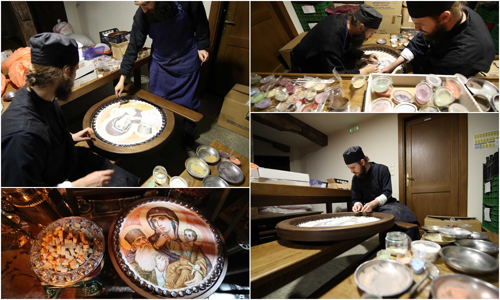 Φτιάχνοντας το κόλλυβο της γλυκυτάτης Μανούλας μας