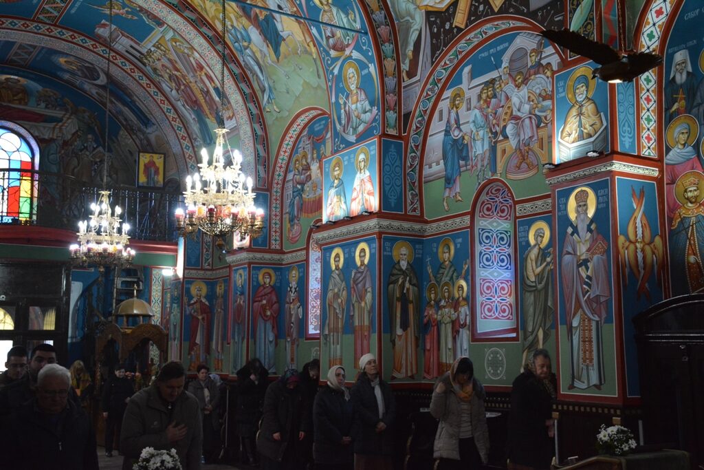 АРХИЈЕРЕЈСКА ЛИТУРГИЈА У СТАРОЈ ЦРКВИ У КРАГУЈЕВЦУ