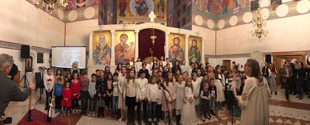 Прослава Светога Саве у храму Васкрсења Христовог у Франкфурту