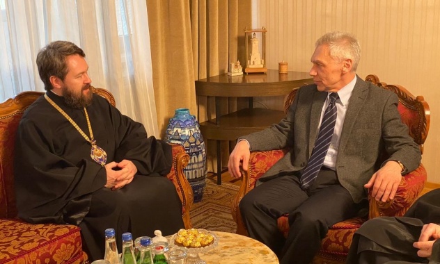 Председатель ОВЦС встретился с послом России в Сербии