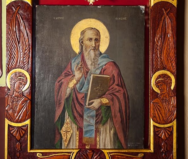 Church today venerates memory of St. Blaise (Vlasios)
