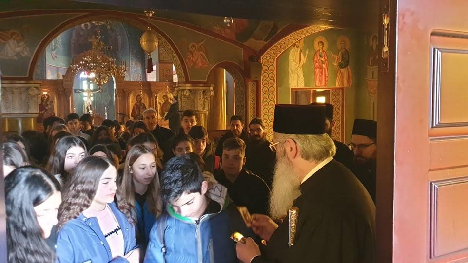 Επίσκεψη μαθητών στην Ι. Μονή Αγ. Ιωάννου του Θεολόγου στο Αετοχώρι