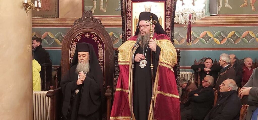 Στην Βυτίνα ο Μητροπολίτης κ. Ιερώνυμος για τον Άγιο Τρύφωνα