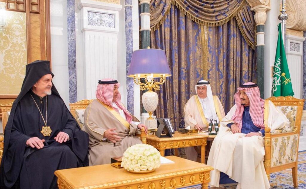 Στο Βασιλιά της Σαουδικής Αραβίας ο Μητροπολίτης Γαλλίας