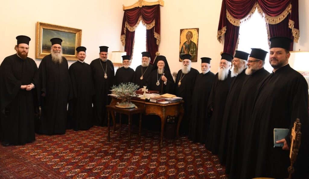 Αντιπροσωπεία του Πατριαρχείου Ιεροσολύμων στο Οικ. Πατριαρχείο