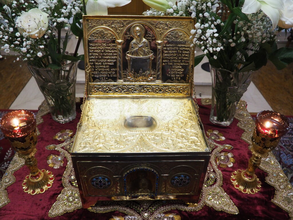 Στους Αγίους Αναργύρους η Κάρα της Αγίας Παρασκευής