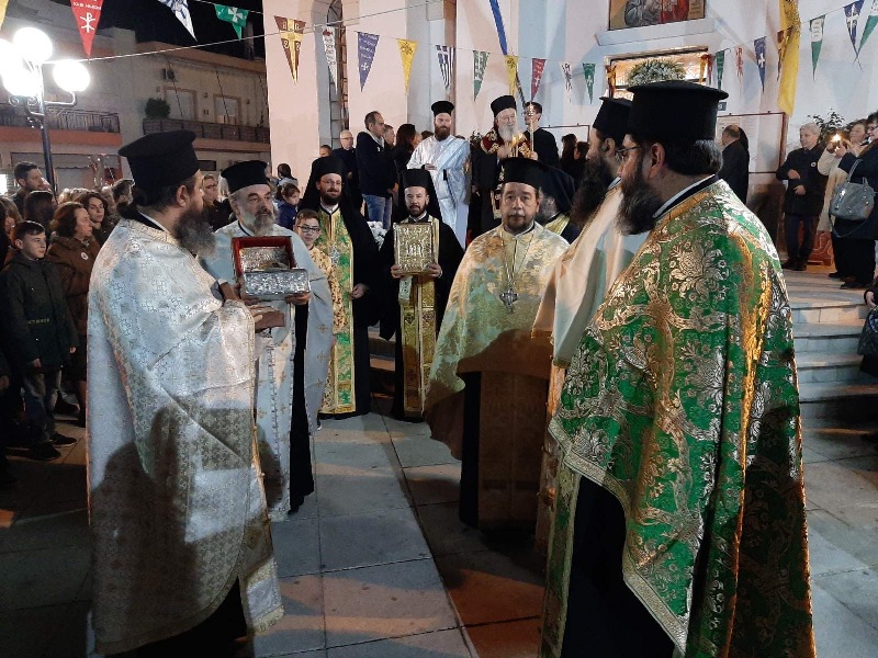 Η Νέα Λάμψακος εόρτασε τον Πολιούχο της