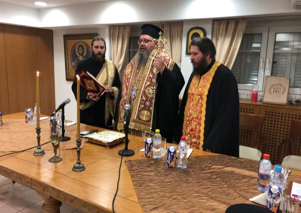 Ο Σεβασμιώτατος συνάντησε τους ιεροψάλτες